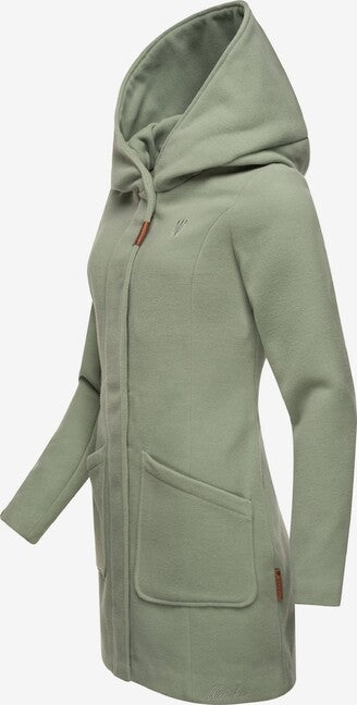 Marikoo MAIKOO cappotto invernale da donna con cappuccio, menta fumé