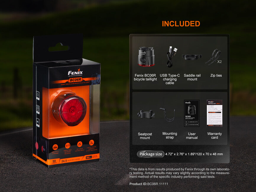 Fenix BC06R torcia elettrica ricaricabile
