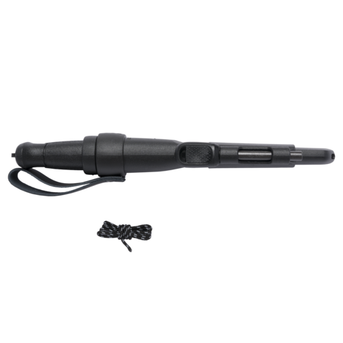 Morakniv Garberg BlackBlade coltello da esterno con kit di sopravvivenza, nero