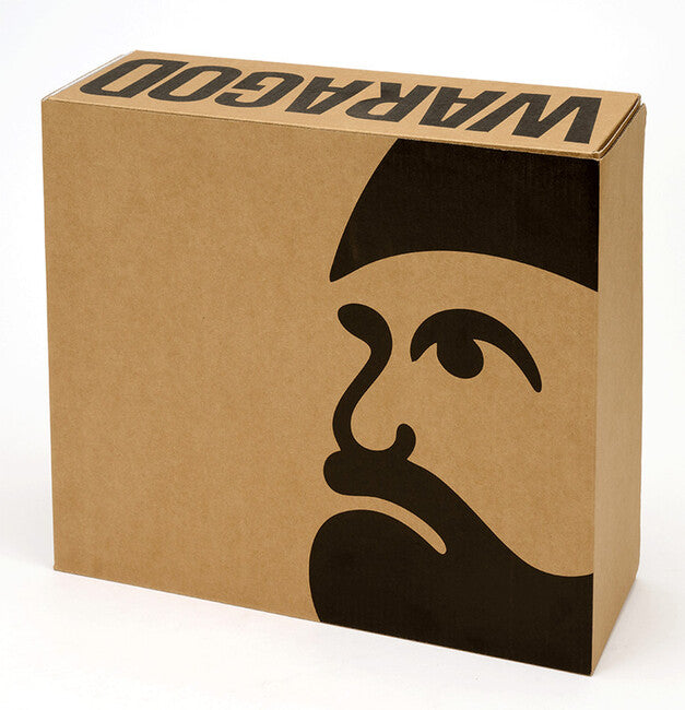 WARAGOD Jotun stivali in pelle, nero