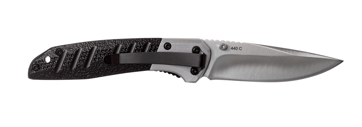 Böker Magnum Advance PRO EDC Thumbstud coltello tascabile 8 cm, nero, alluminio