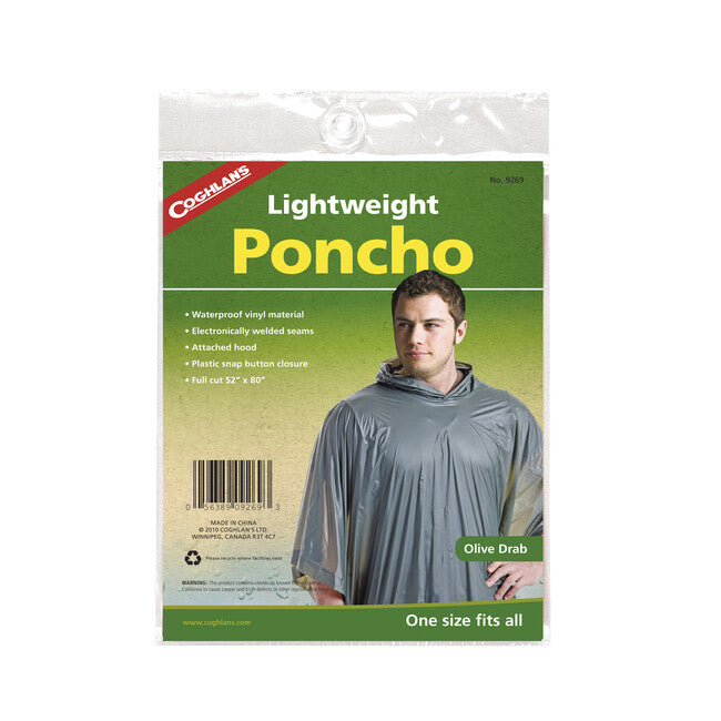 Coghlans Poncho leggero, oliva