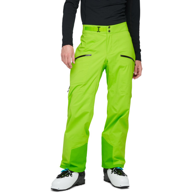 Black Diamond Recon Lt Stretch pantaloni da uomo, verdi lime