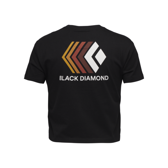 Black Diamond Faded maglietta donna con maniche corte, nero