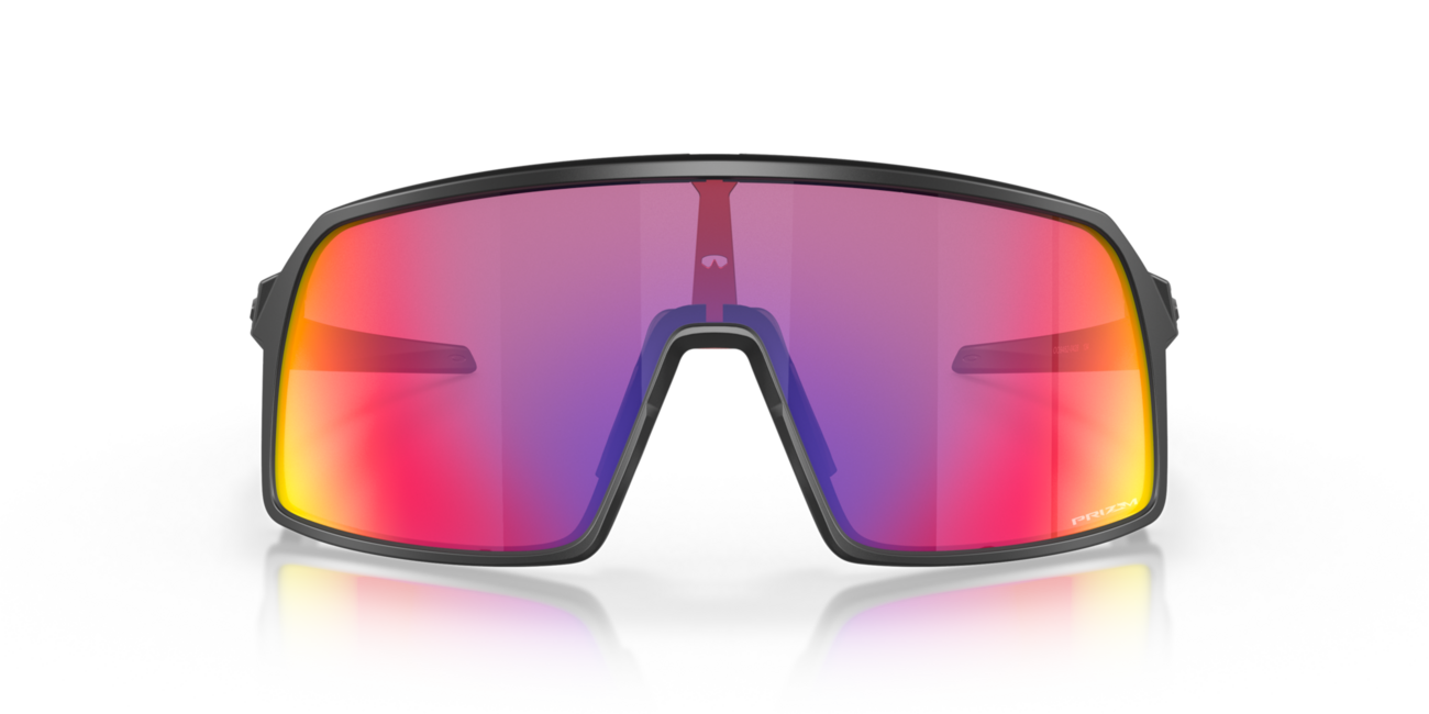 Oakley Sutro S occhiali da sole con telaio Matte Black e con le diapositive Prizm Road