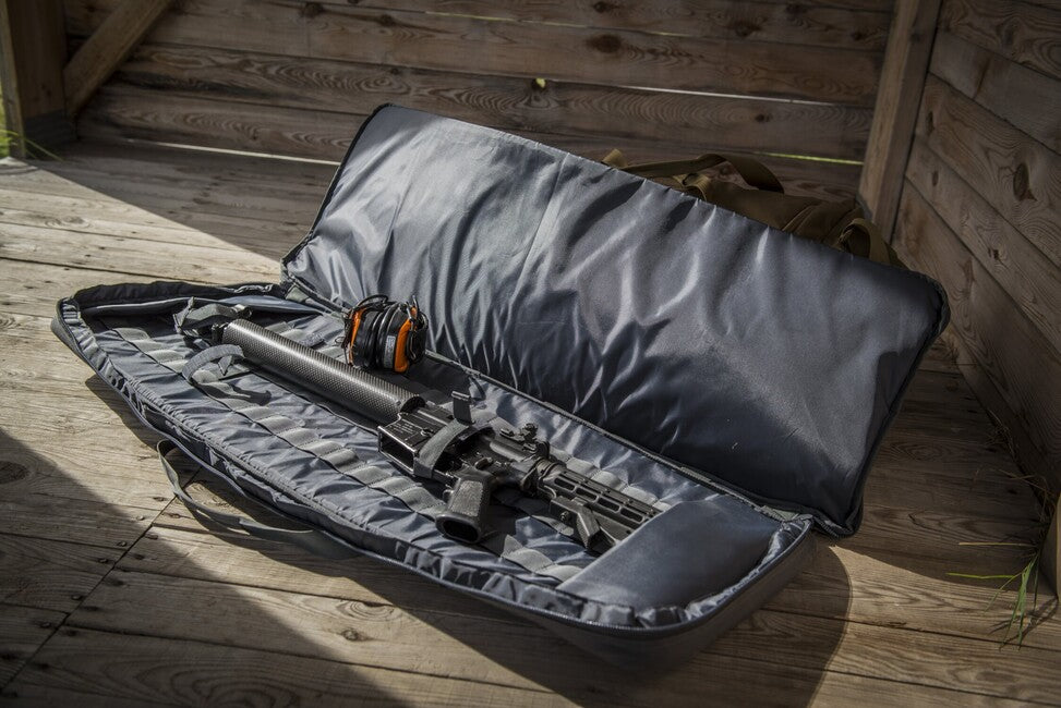 Helikon-Tex Double Upper Borsa per fucile 18 - Cordura, grigia ombra