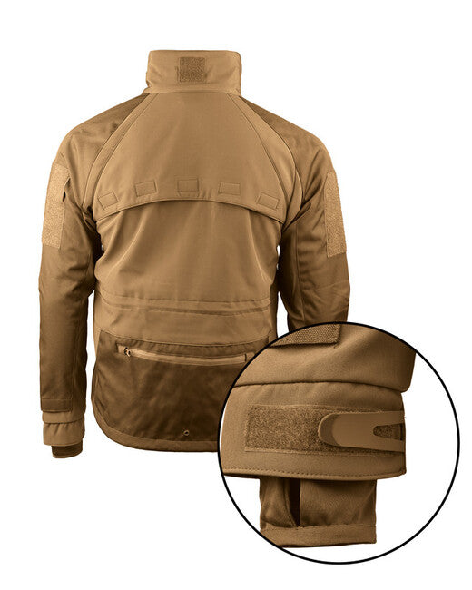 Mil-Tec Softshell Plus giacca, marrone Coyote