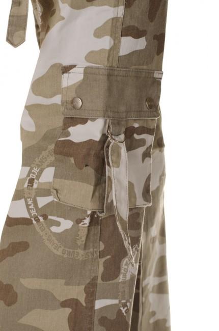 O&T Olivia pantaloni da donna, mimetico beige chiaro