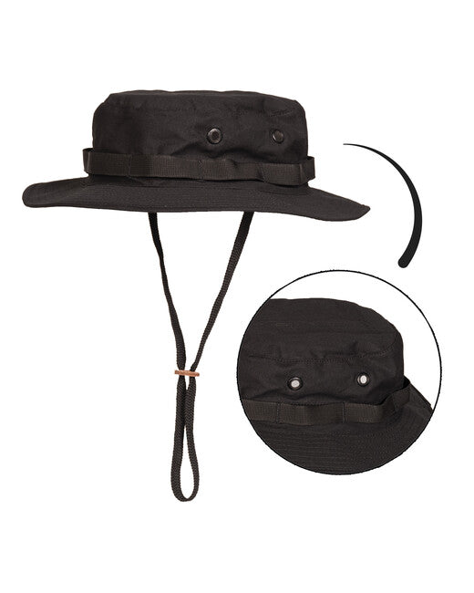 Mil-Tec Cappello tipo US GI, nero