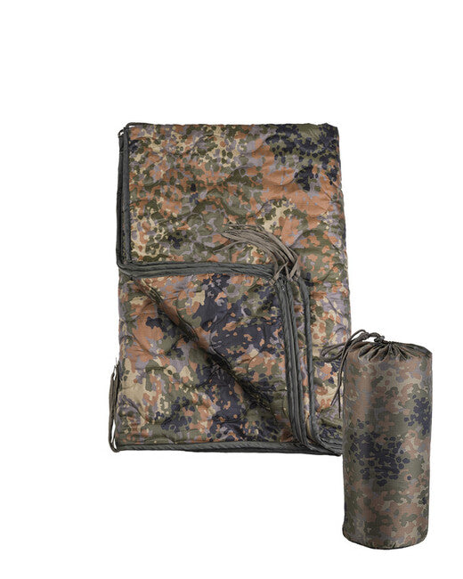 Mil-Tec fodera per poncho 210 x 150 cm, flecktarn