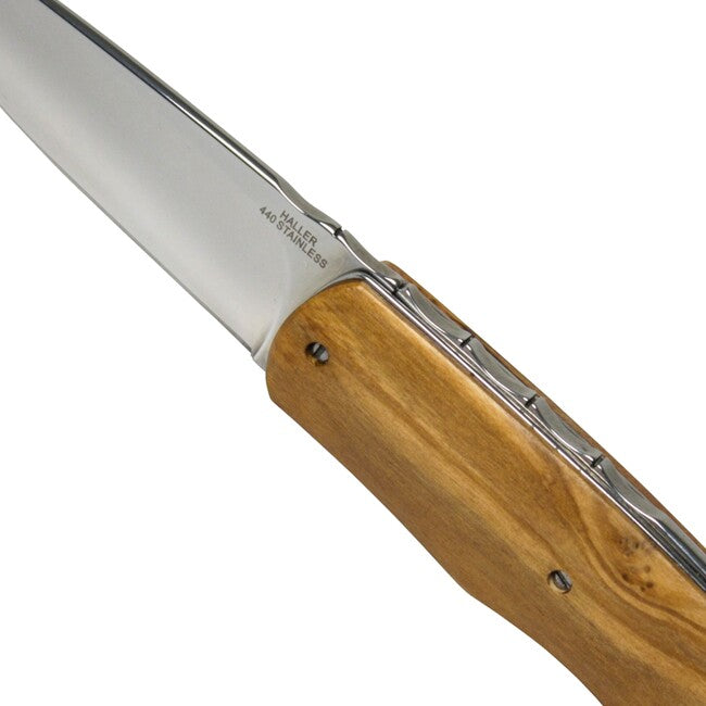 Haller Coltello in legno d'ulivo
