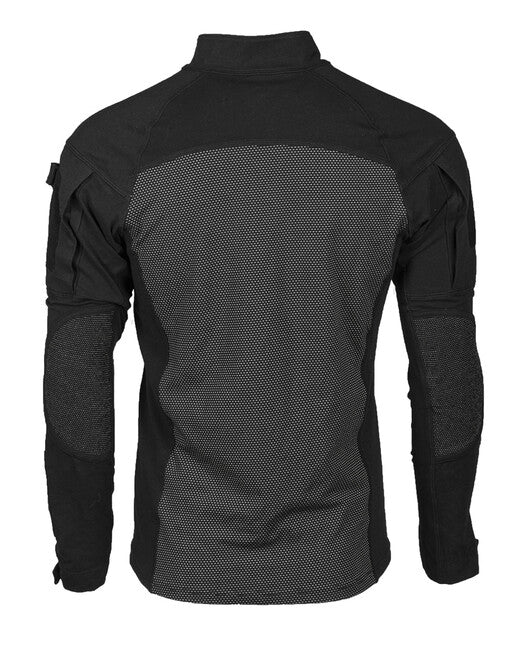 Mil-Tec Assault maglietta tattica a maniche lunghe, nera