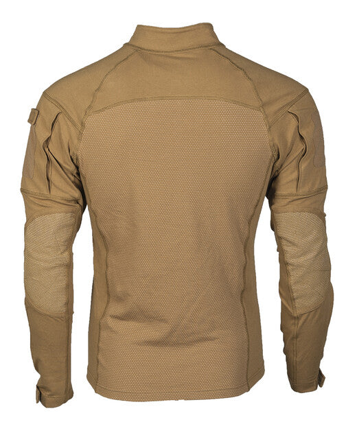 Mil-Tec Assault maglietta tattica a maniche lunghe, Coyote