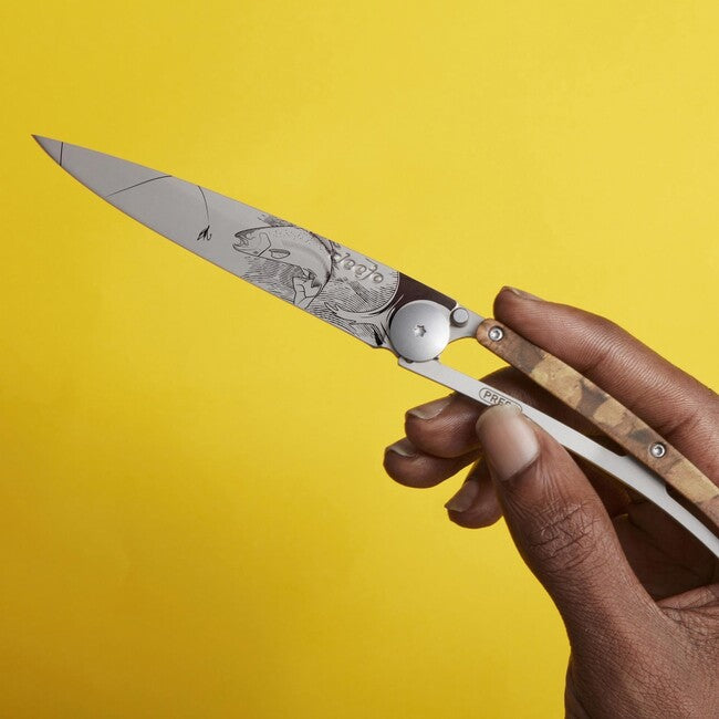 Deejo Tattoo camo Trota coltello di chiusura