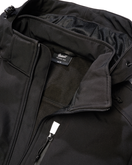 Brandit Hurricane giacca softshell, nera