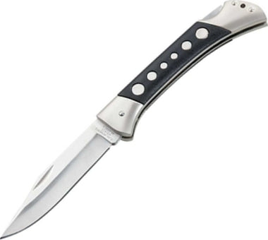 Herbertz Coltello 9,2 cm nero plastica acciaio inox