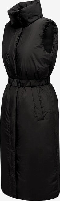 Navahoo Abendlied gilet lungo da donna, nero