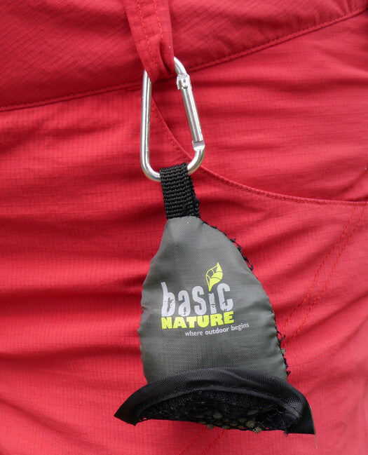 BasicNature Mini Towel asciugamano da viaggio in microfibra ultrafine S olive