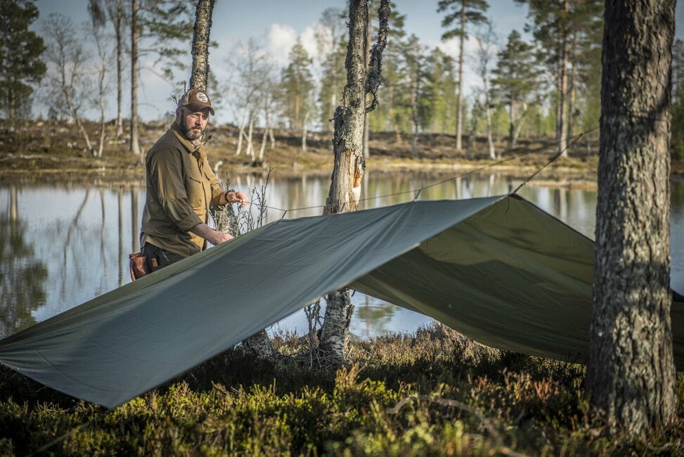 Helikon-Tex Supertarp celta, nero 3 x 3 m