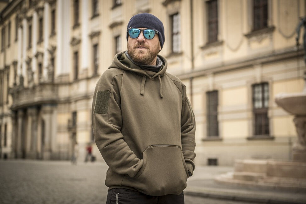 Helikon-Tex Felpa tattica urbana (canguro) - verde