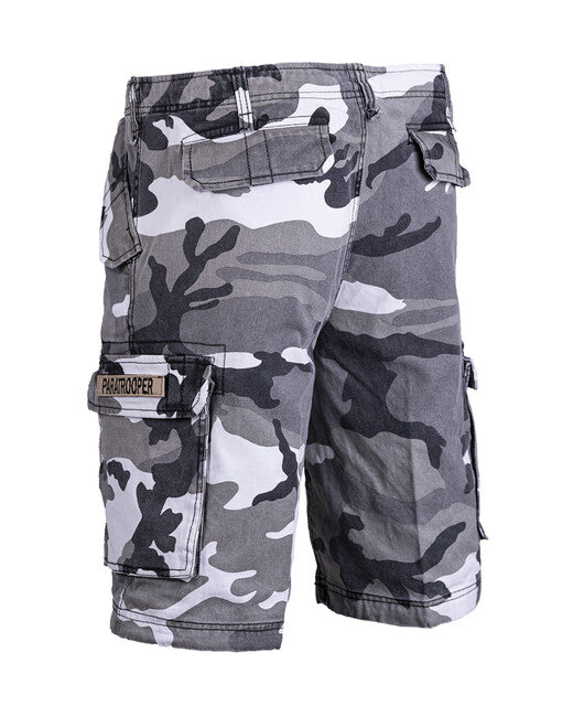 Mil-Tec ParaTrooper pantaloni corti prelavati metro - urban