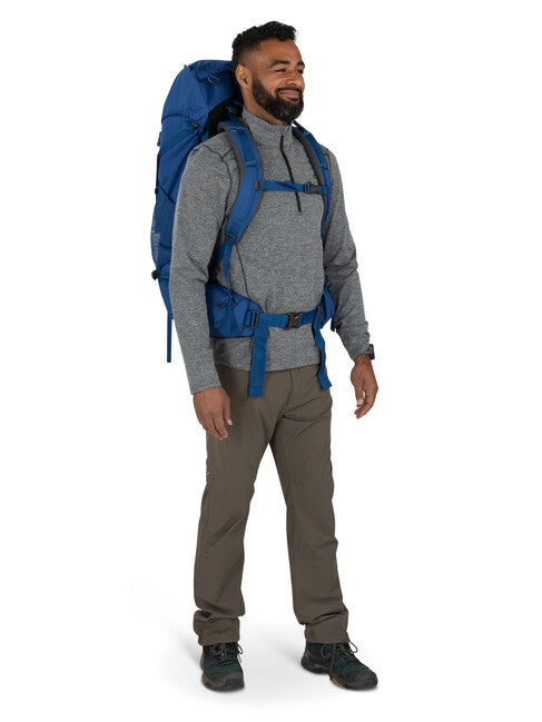 Osprey Rook zaino da trekking 50, astology blue/blue flame