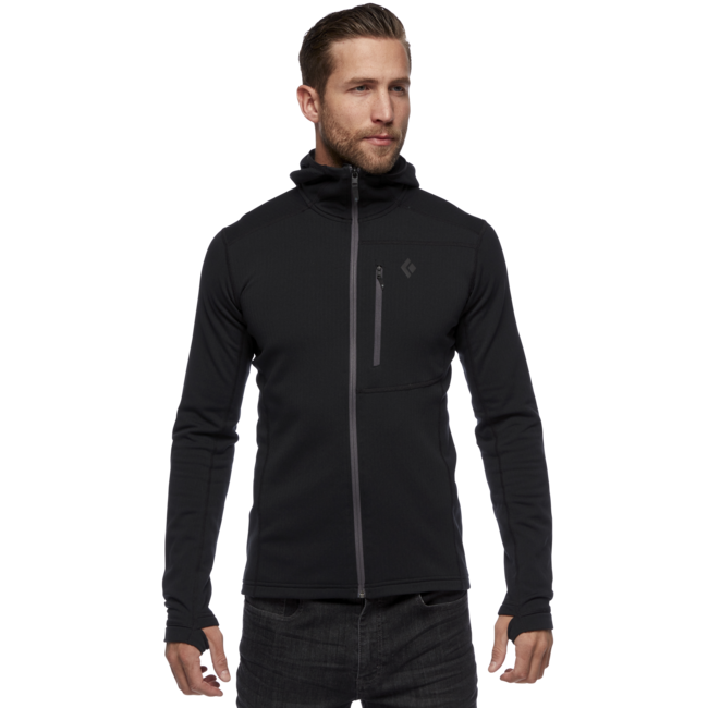 Black Diamond Coefficient felpa da uomo, nera