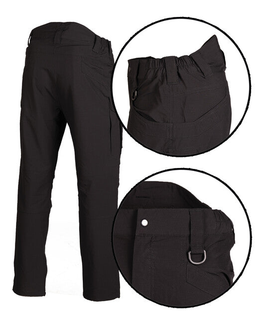 Mil-Tec Assault pantaloni, neri