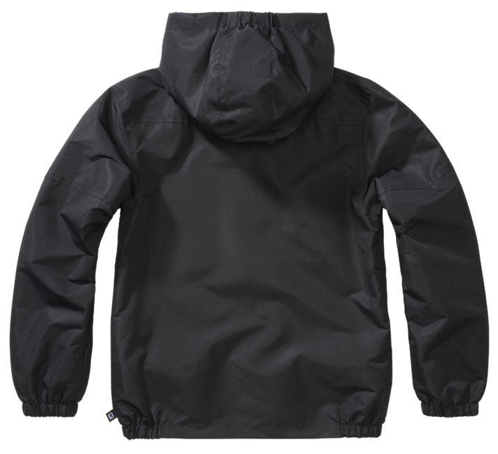 Brandit Kids Summer Frontzip giacca a vento, nera