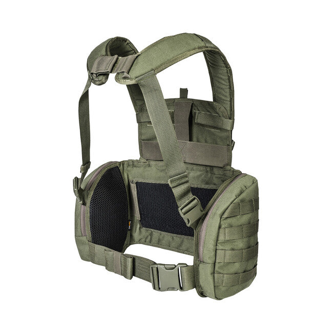Tasmanian Tiger RIG MKII chest rig con tasche laterali, oliva