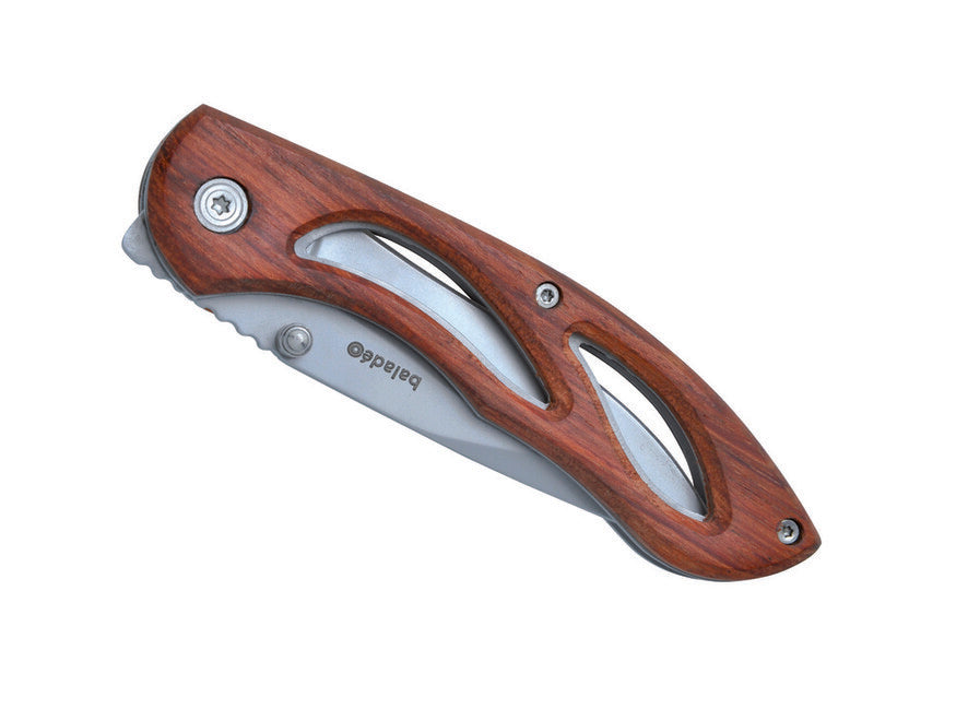 Baladeo ECO160 coltello tascabile lama 8,5 cm acciaio 420 manico in legno