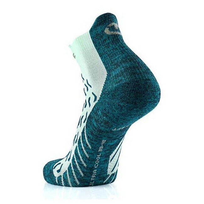 Therm-ic Calze alla caviglia da donna, verde chiaro