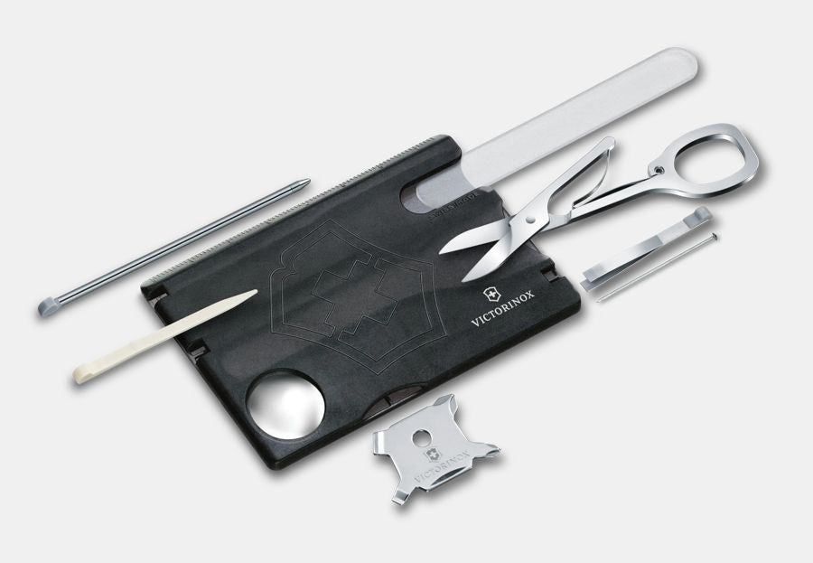 Victorinox Swiss Card Manicure nailcare, nero