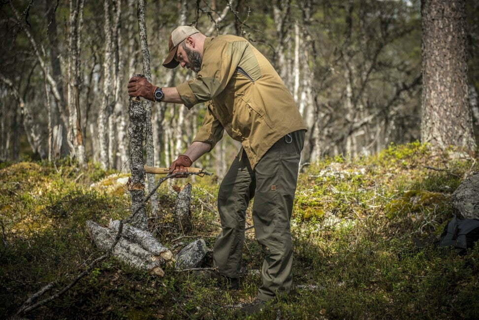 Helikon-Tex Woodsman pantaloni - Verde Taiga / Nero