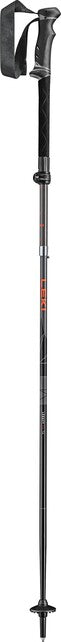 Leki Legacy FX TA bastoncini da trekking 110 - 130 cm, argento-grigio-rosso-nero
