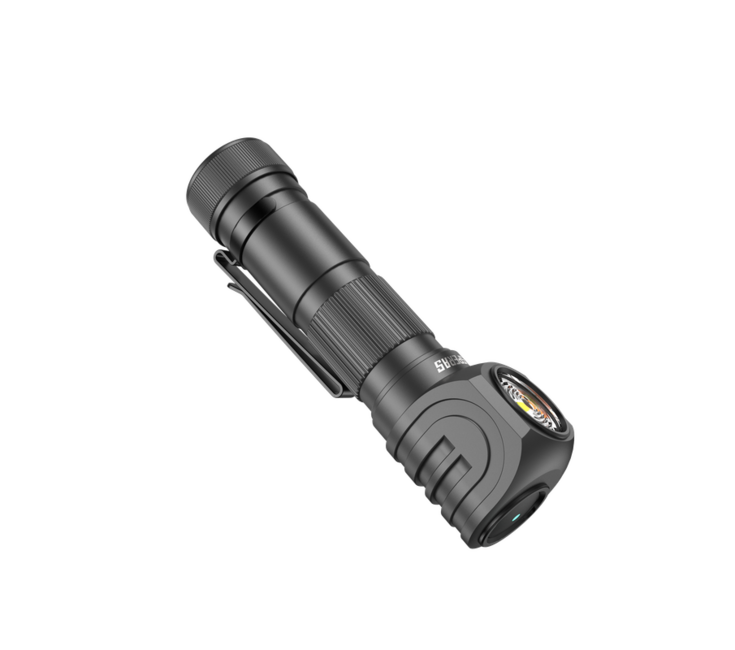 Speras SH18 torcia frontale ricaricabile, nera