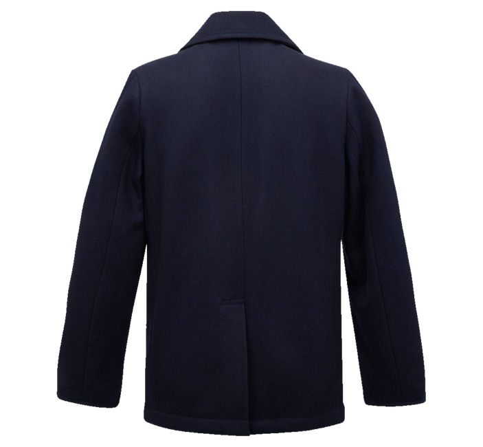 Brandit Cappotto Pea Coat, blu navy