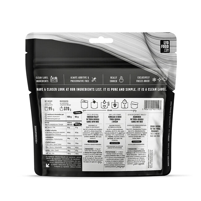 LYOfood Pollo Tikka Masala 370g