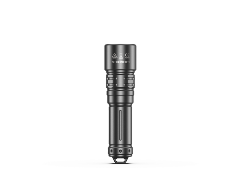 Bludive BD10 torcia subacquea, nera