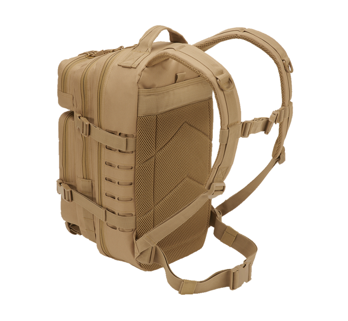Brandit US Cooper Lasercut Zaino medio 25L, cammello