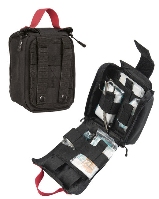 Mil-Tec Kit di pronto soccorso IFAK completo Laser Cut, nero