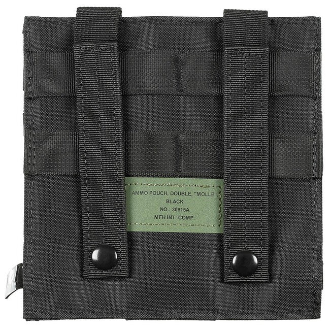 MFH Fondina doppia MOLLE, nera