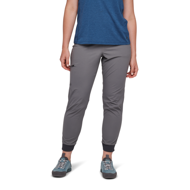 Black Diamond Technician Jogger pantaloni da donna, grigi acciaio