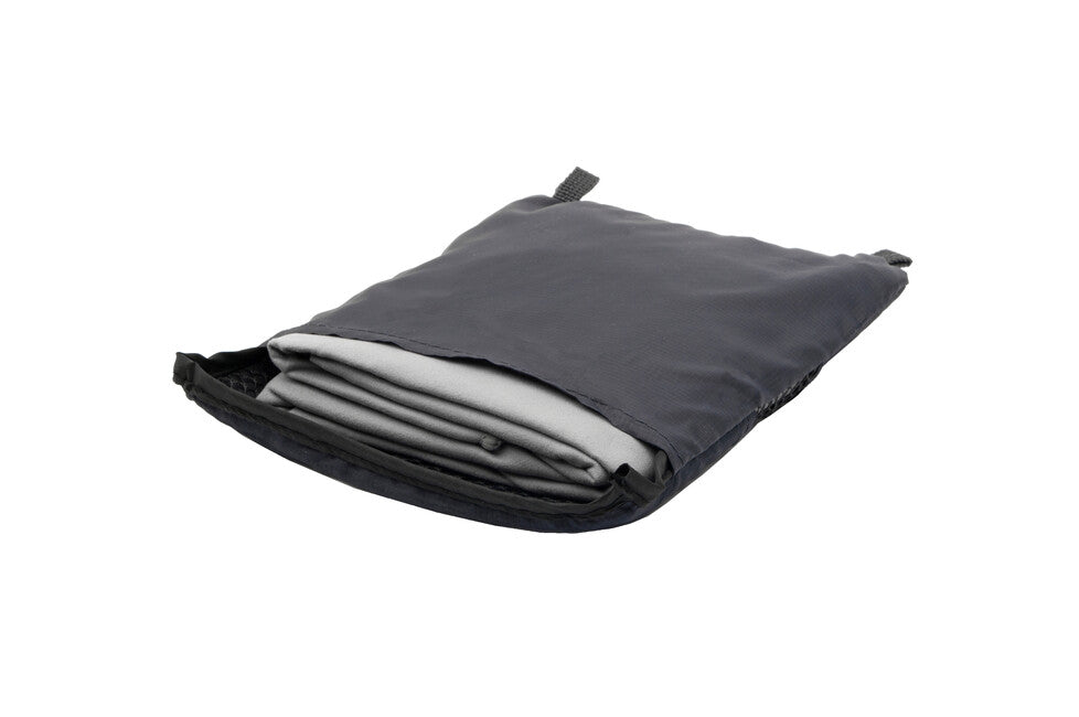 BasicNature Velour asciugamano in velluto 85 x 150 cm, grafite