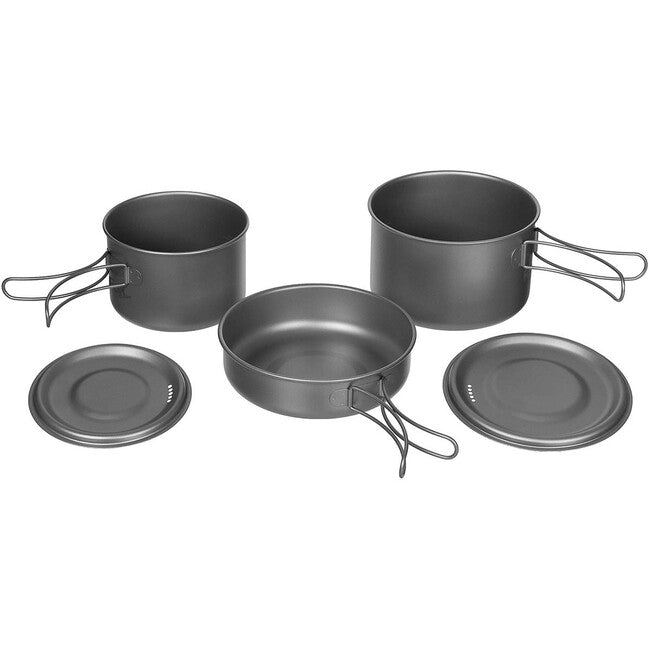 Fox Outdoor Set da pranzo 5 pezzi, titanio