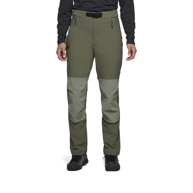 Black Diamond Alpine Hybrid da donna pantaloni , tundra-pine smoke