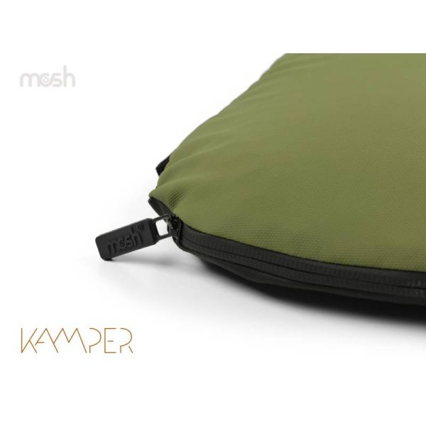 Mosh Kamper cuscino per esterni, cachi/nero