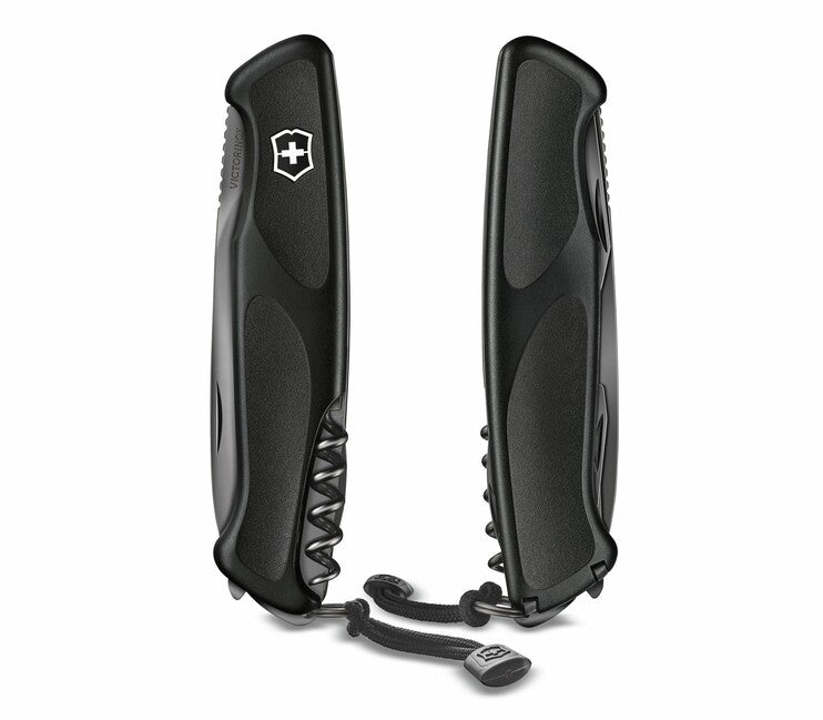 Victorinox RangerGrip 55 coltello multifunzione 12 funzioni, nero monocromatico