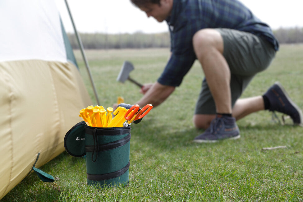 Coghlans Pop-Up camping stuffbag 3,3 litri, verde scuro