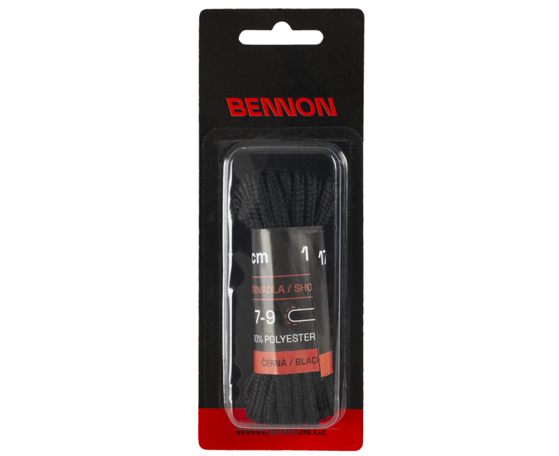 BENNON Lacci per scarpe laces nero box 170 cm